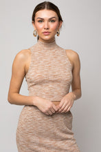 Load image into Gallery viewer, Sleeveless Mock Neck Band Top